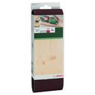 BOSCH Set benzi de şlefuire, 3 buc., pentru şlefuitor cu bandă, sortiment roşuG= 150