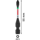 BOSCH Set biți de înșurubare PRO Pozidriv Impact, PZ1, 55 mm