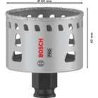 BOSCH Carotă PRO Tile PC Plus, 60 mm, HS