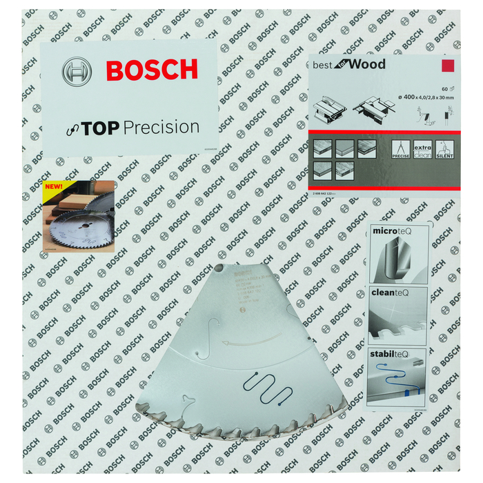 BOSCH Pânză de ferăstrău circular Top Precision Best for Wood