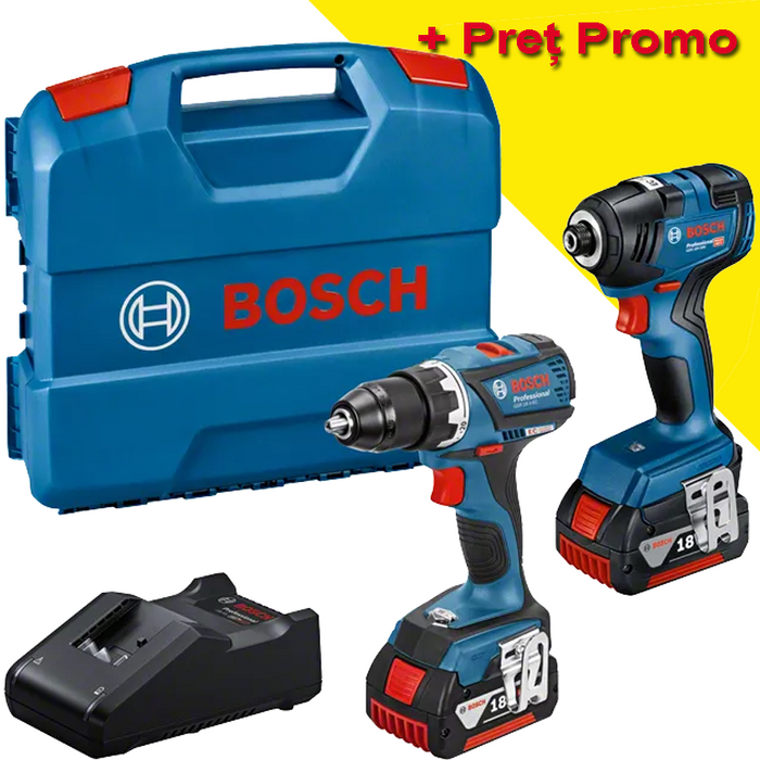 BOSCH Kit 2 scule 18V