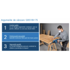 BOSCH GBS 18V-75 (SOLO)
