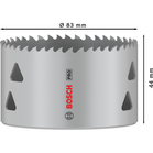 BOSCH Carotă PRO Multi Material, 83 mm, cu filet