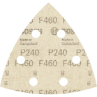 BOSCH PRO F460 Sanding Sheet, 93 x 93 mm, G240, 5 pcs