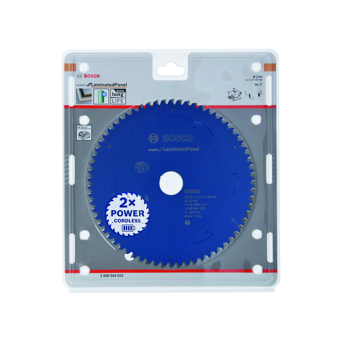 BOSCH Pânză de ferăstrău circular Expert for Laminated Panel pentru circulare cu acu