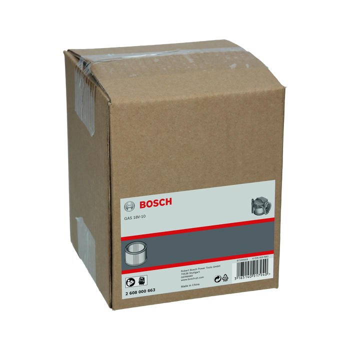 BOSCH Filtru poliester pentru GAS 18V-10