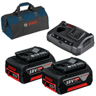 BOSCH Set acumulatori 18V