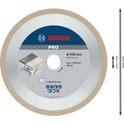 BOSCH Disc diamantat Best for Ceramic
