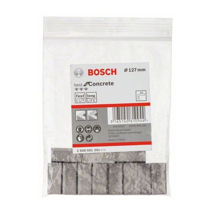 BOSCH Segmente pentru carote diamantate 1 1/4" UNC Best for Concrete
