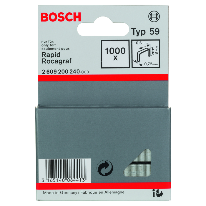 BOSCH Set 1000 capse TYP 59