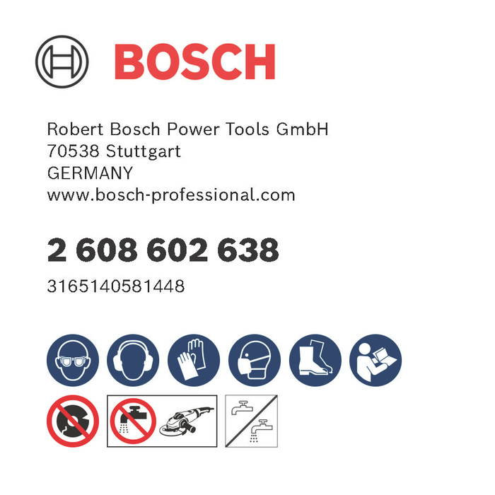 BOSCH Disc diamantat Best for Ceramic