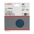 BOSCH Foi abrazive F550, ambalaj de 5 buc.