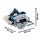 BOSCH GKS 18V-68 C (SOLO)