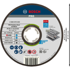 BOSCH Set 25 discuri de tăiere, Expert for Inox + Metal cu X-LOCK