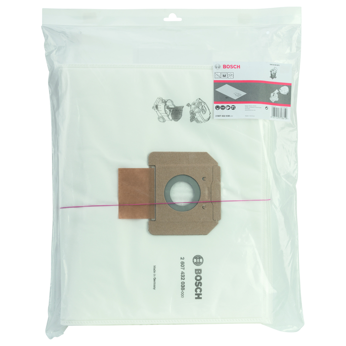 BOSCH Set 5 saci de filtrare din postav