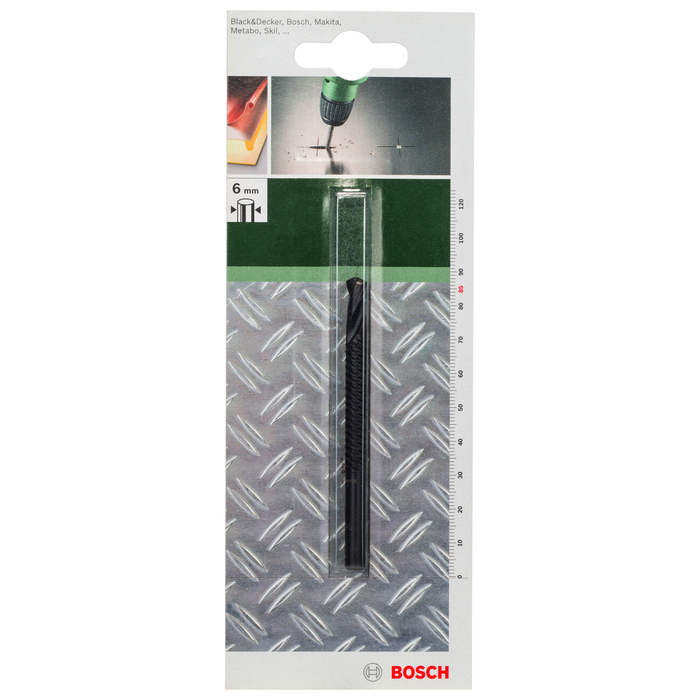 BOSCH Burghiu freză HSSD= 6,0 mm; L= 85 mm