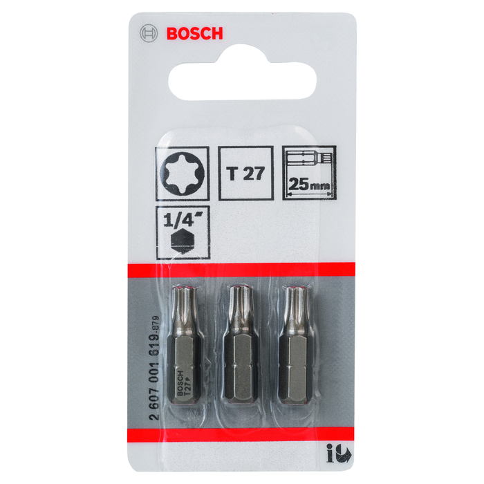 BOSCH Set 3 biți, Extra Hard