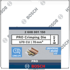 BOSCH PRO clește de sertizare, U70 CU, 70 mm², cupru