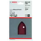 BOSCH Set foi abrazive C430, 6 buc.