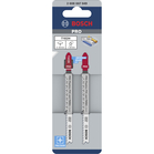 BOSCH PRO Plastics PVC clean and PMMA T102H Lamă de ferăstrău, 100 mm, 2 buc.