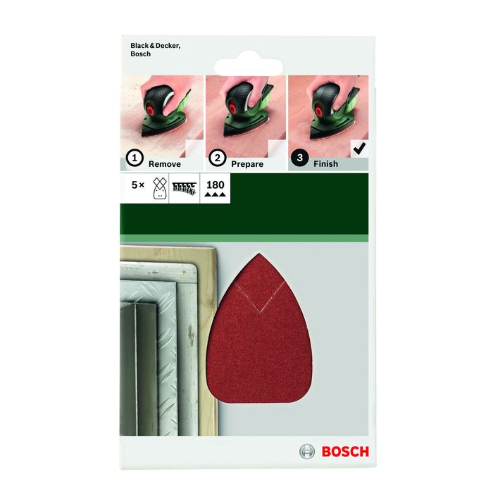 BOSCH Foi abrazive 95x135 mm, R180,4 gauri (5)