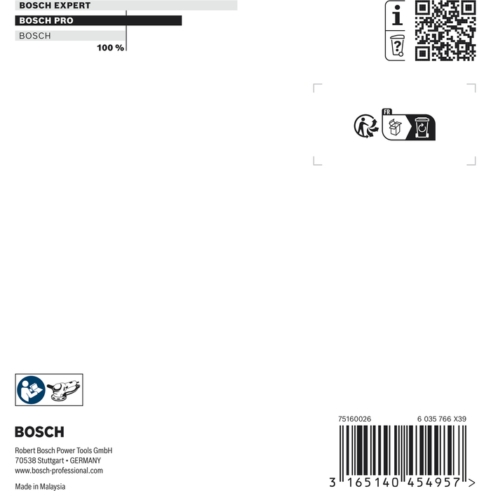 BOSCH Disc abraziv