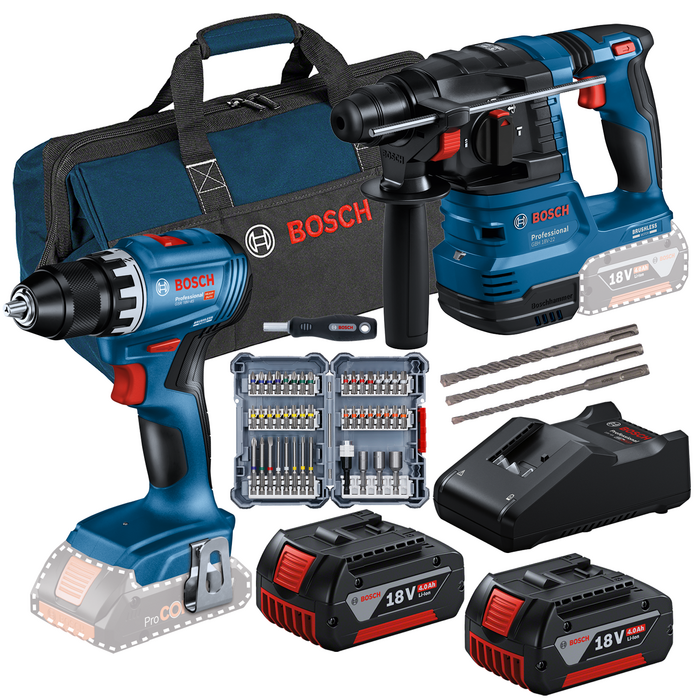 BOSCH Kit 2 scule 18V