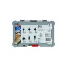 BOSCH Set 6 freze HM tija 6 mm