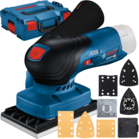 BOSCH Slefuitor cu vibratii Li-Ion, 12V + L-BOXX, fara acumulator in set