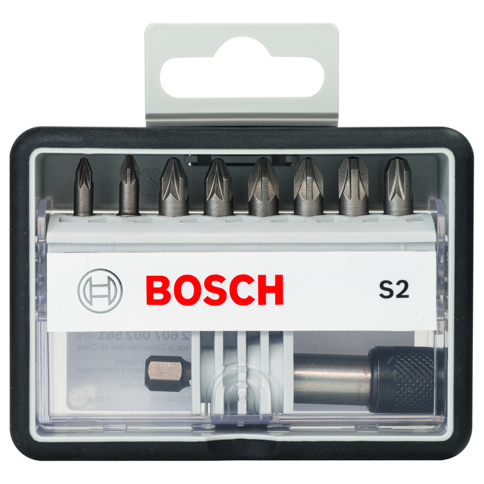 BOSCH Set Robust Line S de capete de şurubelniţă Extra Hard