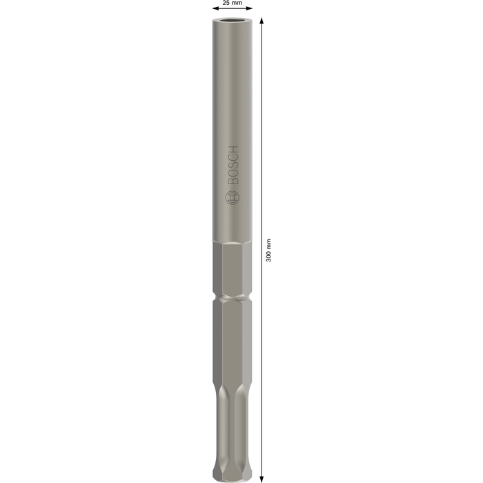 BOSCH PRO HEX 22 Earth Rod Driver, 25 x 300 mm