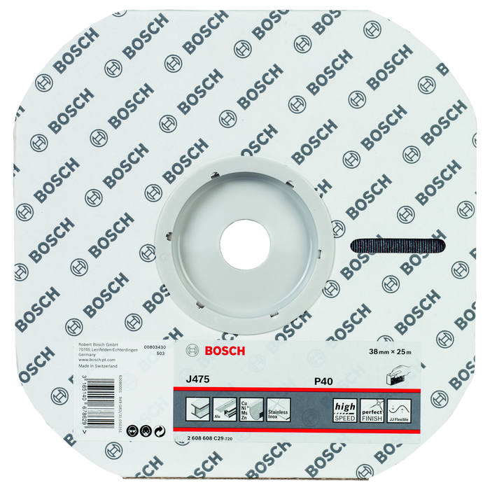 BOSCH Rolă abrazivă ţesătură J475