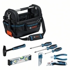 BOSCH Geanta textil GWT 20 + unelte