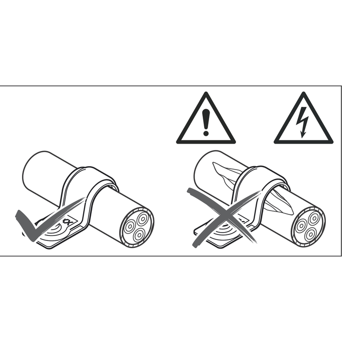 BOSCH Clește simplu pentru cabluri PRO Metal, EMS-8