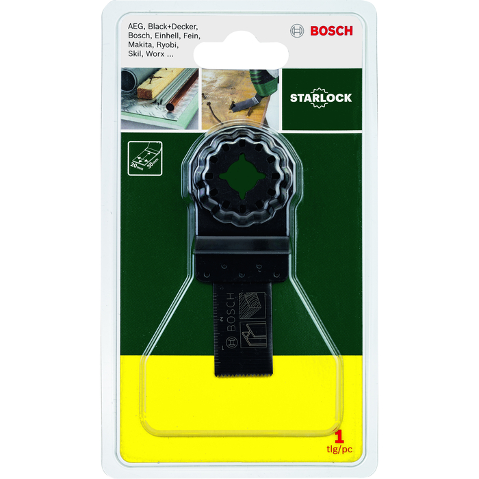 BOSCH Pânză de ferăstrău penetrantă BIM, cu intrare directă în material, Wood and Metal