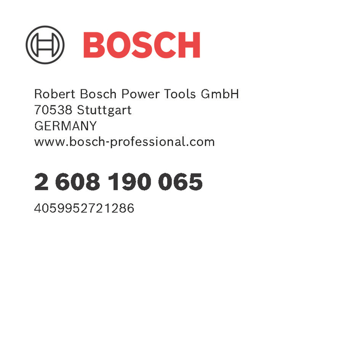 BOSCH PRO proecție pentru GKF 18V-8