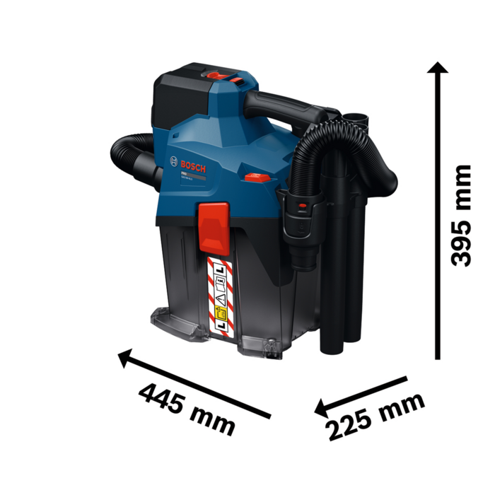 BOSCH GAS 18V-6 LS (SOLO)
