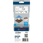BOSCH Set benzi de şlefuire X440, 3 buc.