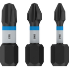 BOSCH Set 3 biți Impact Control 25 mm, PH1, PH2, PH3